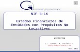 NIF  B-16 Estados Financieros de Entidades con Propósitos No Lucrativos