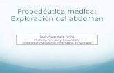 Propedéutica médica: Exploración del abdomen