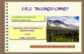 I.E.S. “ALONSO CANO"