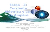 Tarea   3: Corriente Eléctrica y Ley de  Ampère