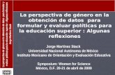 Jorge Martínez Stack  Universidad Nacional Autónoma de México