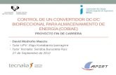 CONTROL DE UN CONVERTIDOR DC-DC BIDIRECCIONAL PARA ALMACENAMIENTO DE ENERGÍA (COBIAE)