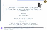 Master Servicios Web, Seguridad Informática y Aplicaciones de Comercio Electrónico