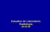 Estudios de Laboratorio Radiología 28-06-08
