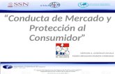 “Conducta  de Mercado y Protección al Consumidor” GERMAN  A. GONZALEZ  ZAVALA
