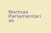 Normas Parlamentarias