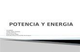 POTENCIA Y ENERGIA