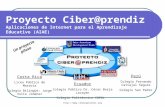 Proyecto Ciber@prendiz Aplicaciones de Internet para el Aprendizaje Educativo (AIAE)