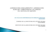 JURISDICCIÓN CONCURRENTE Y JURISDICCIÓN AUXILIAR. COMPETENCIA Y ALCANCES  EN  MATERIA DE AMPARO