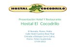 Presentación Hotel Y Restaurante Hostal El  Cocodrilo