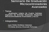 Seminario De Graduación Microcontroladores  Avanzados