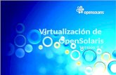 Virtualización  de  OpenSolaris