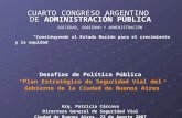 CUARTO CONGRESO ARGENTINO  DE  ADMINISTRACIÓN PÚBLICA SOCIEDAD, GOBIERNO Y ADMINISTRACIÓN