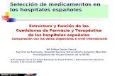 Estructura  y función de las  Comisiones de Farmacia y Terapéutica  de los hospitales españoles