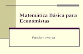 Matemática Básica para Economistas