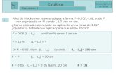 F = 0´05 (L – L 0 )       con F en N cando L en cm F = 10 N        (L – L 0 ) = ?