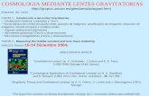 COSMOLOGIA MEDIANTE LENTES GRAVITATORIAS ( grupos.unican.es/glendama/postgrad.htm)