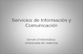 Servicios de Información y Comunicación