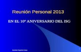 Reunión Personal 2013
