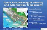 Costa Rica/Nicaragua Velocity and Attenuation Tomography