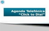 Agenda Telefónica “ Click to  Dial”