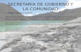 SECRETARIA DE GOBIERNO Y LA COMUNIDAD