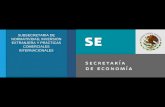 SUBSECRETARIA DE NORMATIVIDAD, INVERSIÓN EXTRANJERA Y PRÁCTICAS COMERCIALES INTERNACIONALES
