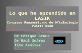Lo que he aprendido en LASIK Congreso Panamericano de Oftalmología Puerto Rico