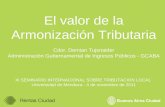 El valor de la Armonización Tributaria Cdor. Demian Tujsnaider