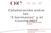 Colaboración entre las  ‘3 hermanas’ y el Comité MSF