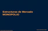 Estructuras de Mercado MONOPOLIO