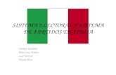 SISTEMA ELECTORAL Y SISTEMA DE PARTIDOS EN ITALIA