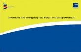 Avances de Uruguay en ética y transparencia
