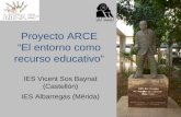 Proyecto ARCE “El entorno como recurso educativo”