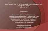 XII ENCUENTRO INTERNACIONAL DE ECONOMISTAS.  LA HABANA, CUBA,  AÑO 2010.