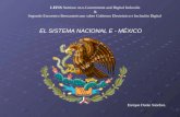 EL SISTEMA NACIONAL E - MÉXICO