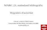 MARC 21, estàndard bibliogràfic
