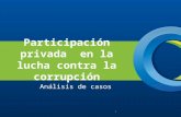 Participación privada  en la lucha contra la corrupción