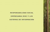 RESPONSABILIDAD SOCIAL  EMPRESARIA (RSE) Y LOS SISTEMAS DE INFORMACIÓN