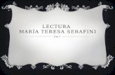 LECTURA  MARÍA TERESA SERAFINI