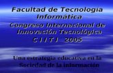 Facultad de Tecnología Informática Congreso Internacional de Innovación Tecnológica