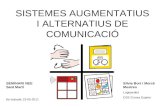 SISTEMES AUGMENTATIUS I ALTERNATIUS DE COMUNICACIÓ