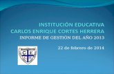 INSTITUCIÓN EDUCATIVA CARLOS ENRIQUE CORTES HERRERA