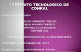 INSTITUTO TECNOLOGICO DE CONKAL Integrantes del equipo: CAUICH SANDOVAL THELMA.