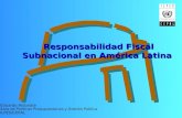 Responsabilidad Fiscal Subnacional en América Latina