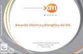 Situación Eléctrica y Energética del SIN