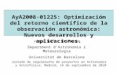 Jorge Núñez de Murga Department d’Astronomia i Meteorologia Universitat de Barcelona