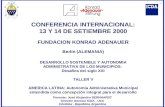 Ponente: José Alejandro BERNHARDT Director General ICDA - UCC Córdoba - República Argentina