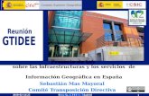 Proyecto de Ley  sobre las infraestructuras y los servicios  de  Información Geográfica en España