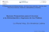 Lo Rural Hoy, En América Latina